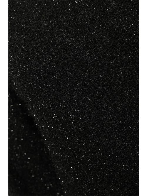 Maglia con scollo a barca lavorazione fil coupè Nero Alpha studio | AD-4450C2002